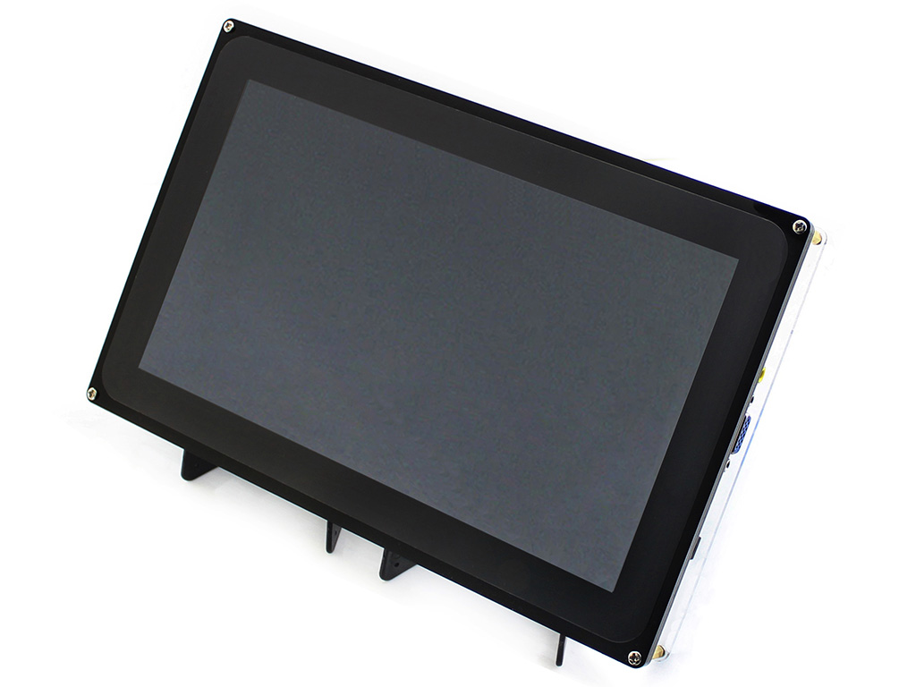 10,1-Zoll kapazitiver Touchscreen-LCD (H) mit Gehäuse, 1024×600, HDMI, Unterstützung verschiedener Systeme