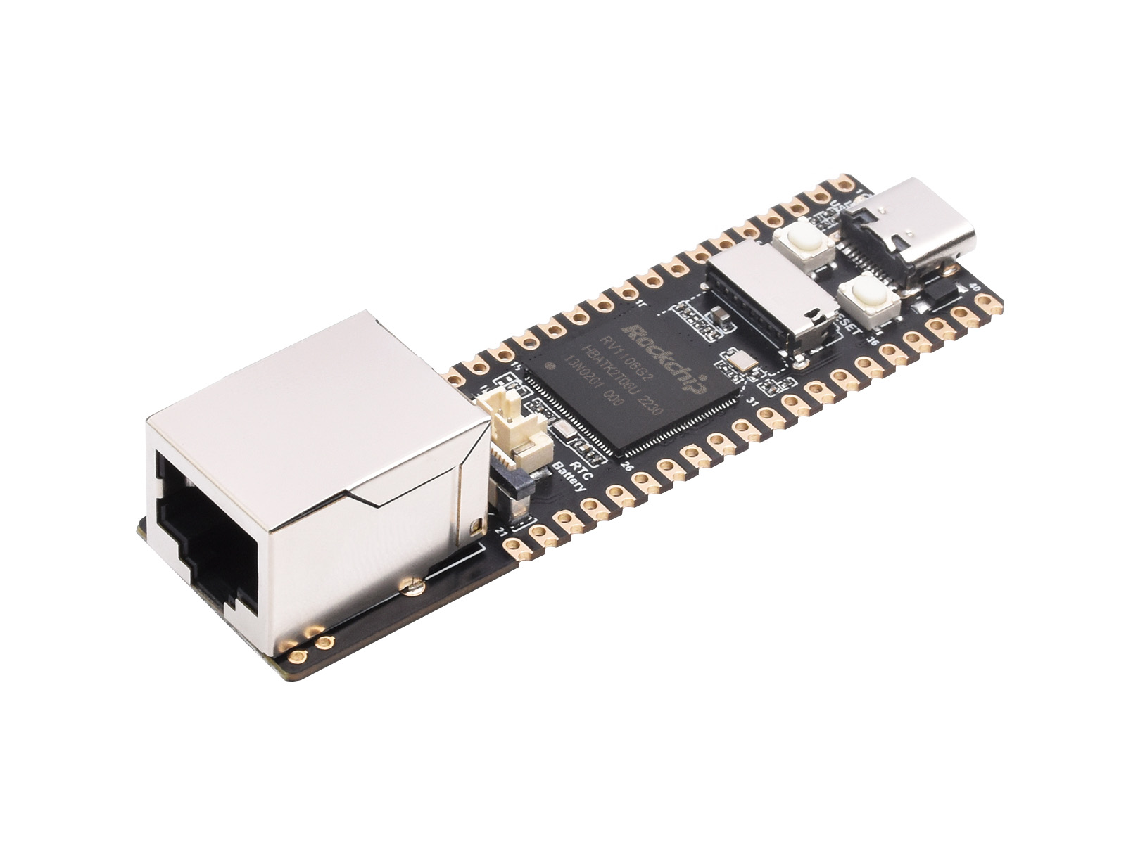 Luckfox Pico Pro/Max RV1106 Linux Micro-Entwicklungsboard, integriert ARM Cortex-A7/RISC-V MCU/NPU/ISP-Prozessoren